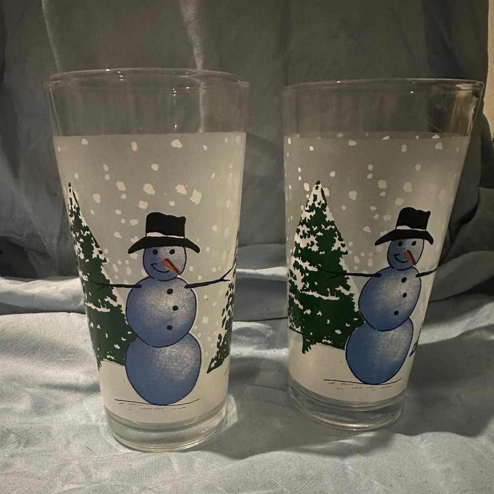 KIG Indonesia snowman glasses